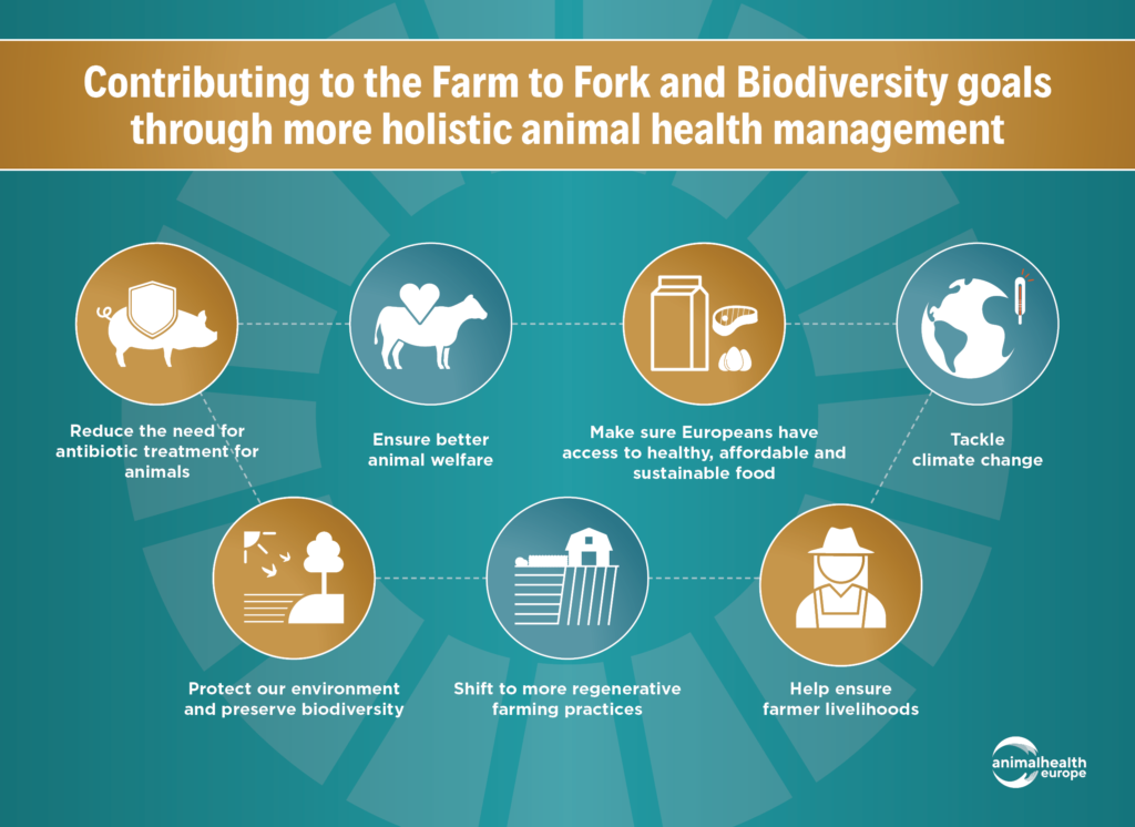 Animal Health Contributes to Farm to Fork Objectives